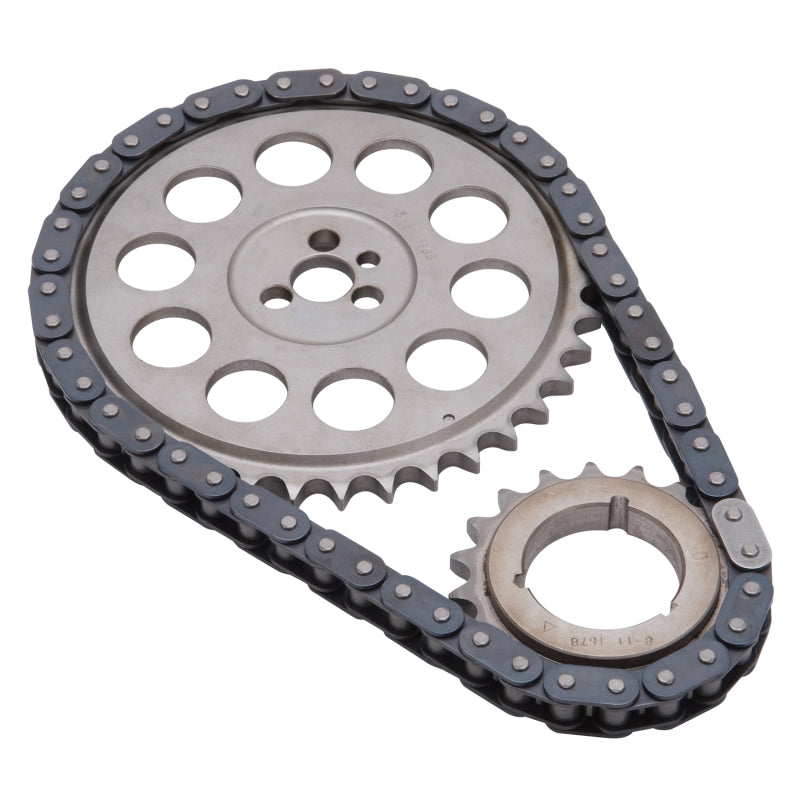 Edelbrock Timing Chain Performer Link 396-502 Chevrolet 96-Later Blocks w/ Cam Thrust Plate Edelbrock Timing Chains