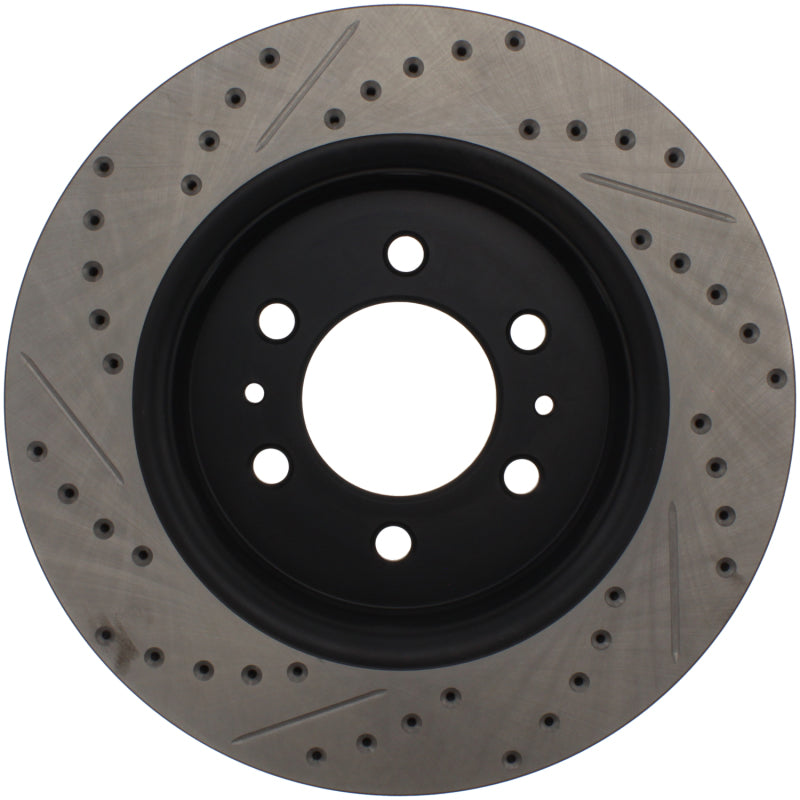 StopTech Slotted & Drilled Sport Brake Rotor Stoptech Brake Rotors - Slot & Drilled