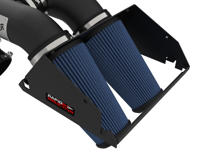 aFe Rapid Induction Pro 5R Cold Air Intake System 21-22 Ford F-150 Raptor V6-3.5L (tt) aFe Cold Air Intakes