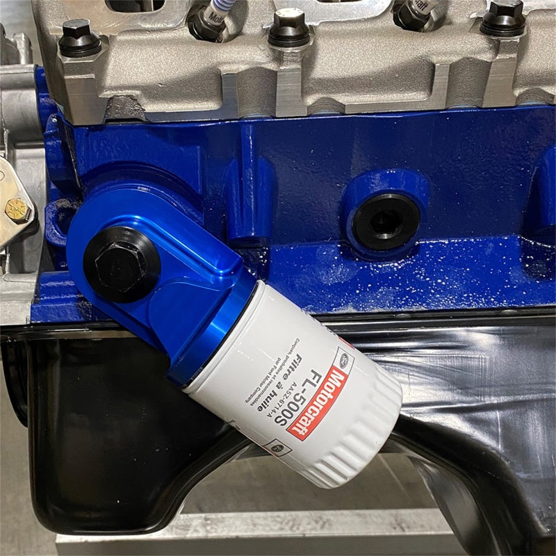 Ford Racing Push Rod V8 90 Degree Billet Oil Filter Adapter Ford Racing Oil Filter Other