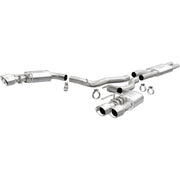 MagnaFlow SYS Cat-Back 2018 Ford Mustang GT 5.0L Street Dual Exit Polished 4in Tips Magnaflow Catback