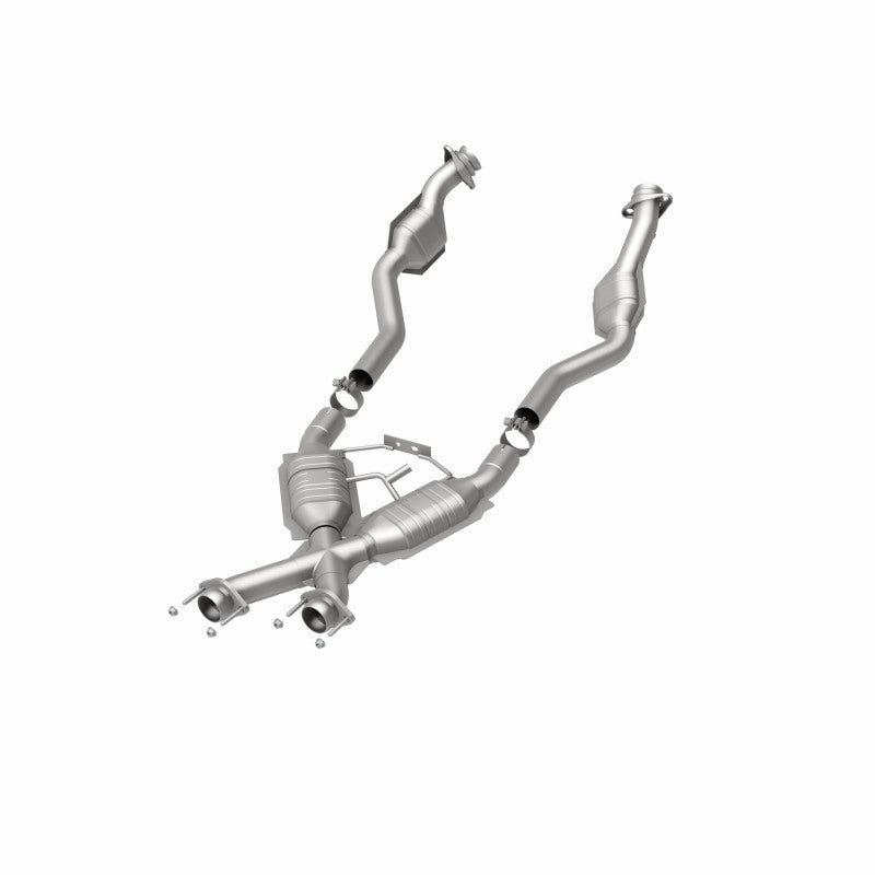 MagnaFlow Direct Fit Catalytic Converter Mustang X-Pipe 94-95 Street Magnaflow Catalytic Converter Direct Fit