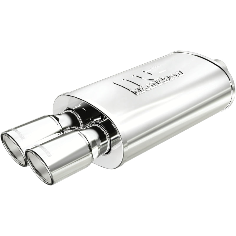 MagnaFlow Muffler W/Tip Mag SS 14X5X8 2.25/3 Magnaflow Muffler