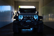 Oracle 7in High Powered LED Headlights - Black Bezel - Dynamic - Dynamic ORACLE Lighting Headlights
