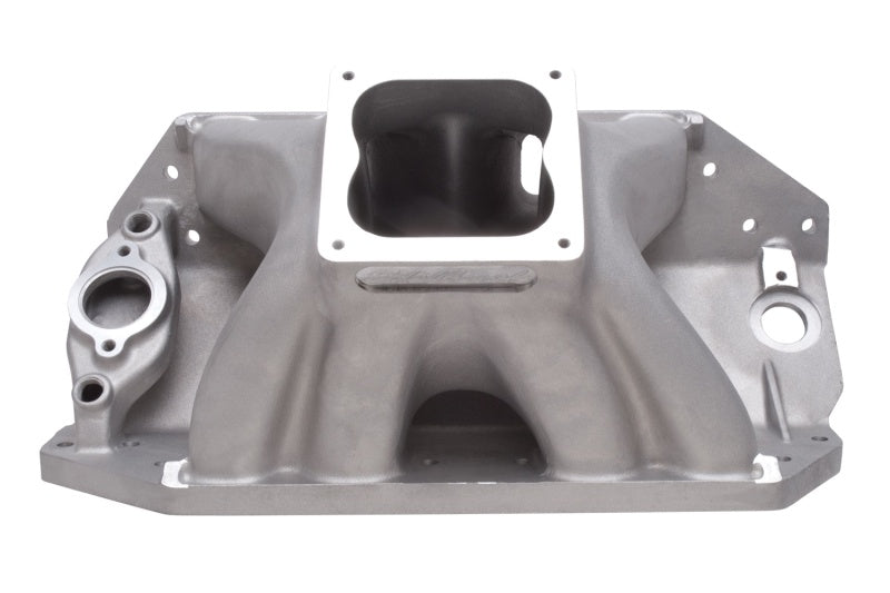 Edelbrock Manifold Big Victor II BBC w/ Edelbrock Profiler or Dart Big Chief Heads Dominator Flange Edelbrock Intake Manifolds