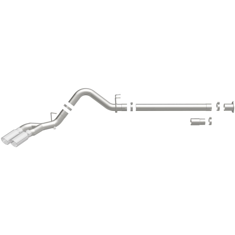 MagnaFlow 08-17 Ford F-250/F-350/F-450 4.6L/6.7 DPF-Back SS 4in Dual Single Passenger Side Rear Exit Magnaflow DPF Back