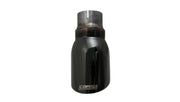 Corsa Single Universal 2.5in Inlet / 4in Outlet Black PVD Pro-Series Tip Kit CORSA Performance Tips