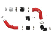 aFe 23-25 Ford F250/F350 Super Duty V8-6.7L BladeRunner Aluminum Hot & Cold Charge Pipe Kit - Red aFe Intercoolers