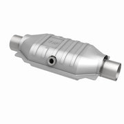 MagnaFlow Universal Catalytic Converter 2.5 Midbed O2 CA OBDII Ul Magnaflow Catalytic Converter Universal