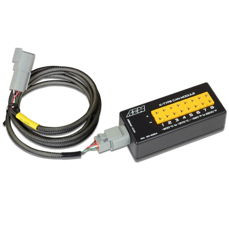 AEM 8 Channel K-Type Thermocouple EGT CAN Module AEM Data Acquisition