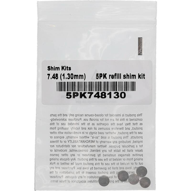 Hot Cams 07-16 CRF 150 R/2016 CRF 150 RB Big Wheel 1.300mm Shim Kit - 5 Pack Hot Cams Valves