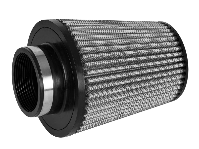 aFe MagnumFLOW Pro DRY S Universal Air Filter 3in F / 6in B / 4.5in T (Inv) / 7in H aFe Air Filters - Universal Fit