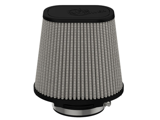 aFe Magnum FLOW Pro DRY S Air Filter 4in F (7-3/4x6-1/2)in B (5-3/4x3-3/4)in T x 7in H aFe Air Filters - Universal Fit