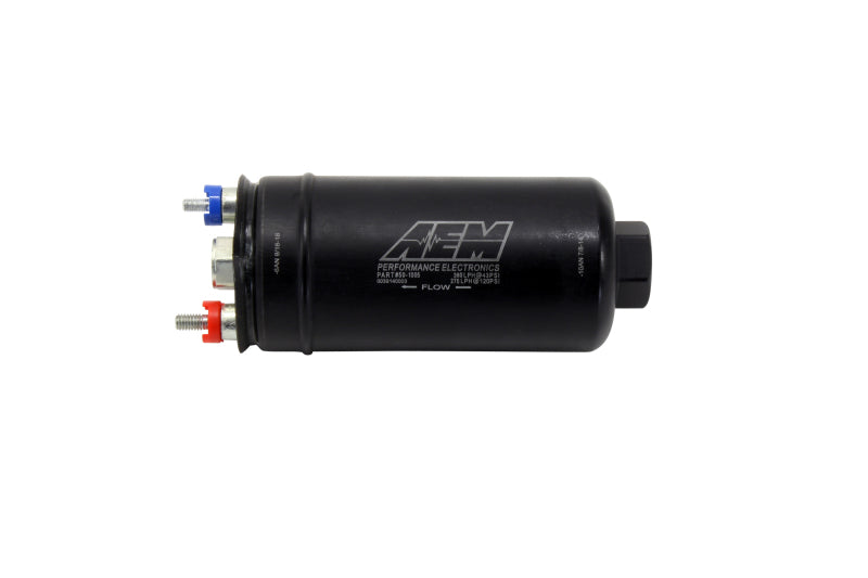 AEM 400LPH High Pressure Fuel Pump -6AN Female Out, -10AN Female In AEM Fuel Pumps