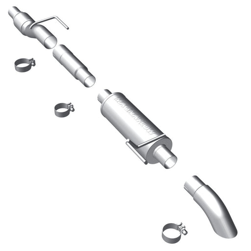 MagnaFlow 11 Ford F-150 3.5L Turbocharged SS Catback Exhaust w/ 3in SS Turn Down Tip Magnaflow Catback
