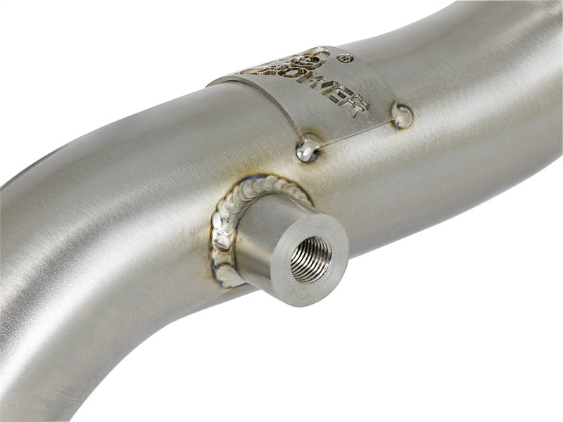 aFe Twisted Steel Header Up-Pipe 08-10 Ford Diesel Trucks V8-6.4L (td) aFe Headers & Manifolds