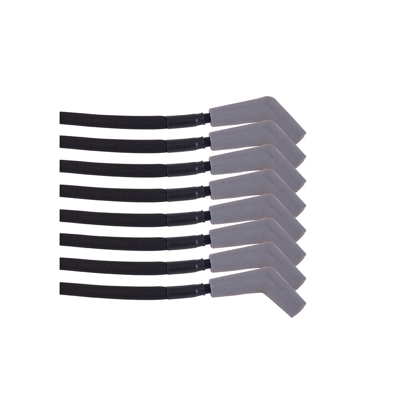 FAST Universal FireWire 8.5mm Black Spark Plug Wire Set For 8 Cylinder Engines - 45 Degree Boots EDELBROCK Autoparts