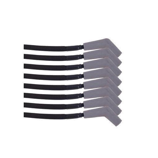 FAST Universal FireWire 8.5mm Black Spark Plug Wire Set For 8 Cylinder Engines - 45 Degree Boots EDELBROCK Autoparts