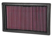 K&N Replacement Air Filter Peugeot / Citroen - 10.875in O/S L x 6.563in O/S W x 1.625in H K&N Engineering Air Filters - Drop In
