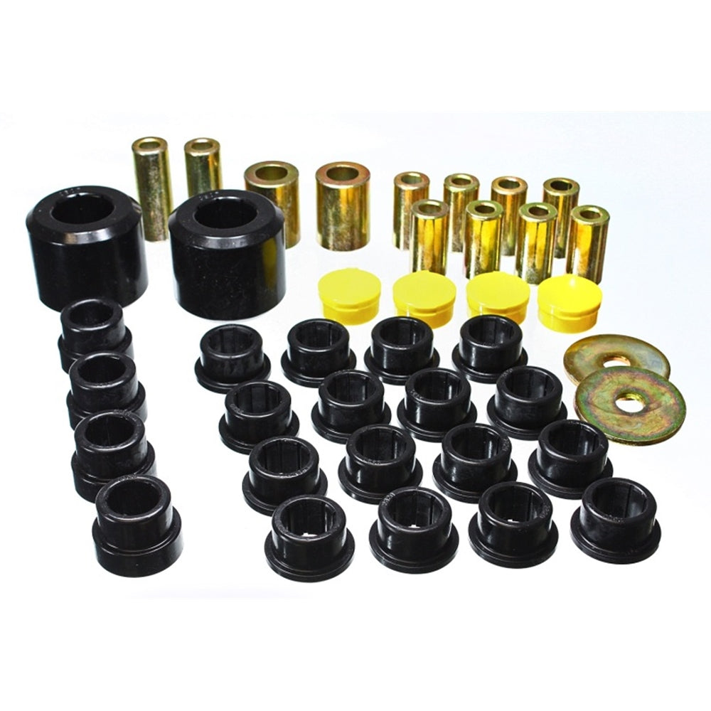 2010-2013 Chevy Camaro SS v6 Energy Suspension Rear Control Arm Bushing Set (Black) 3-3196G