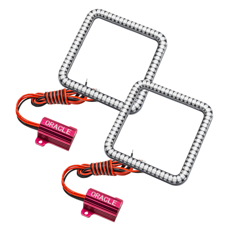 Oracle Ford F-250/350 05-07 LED Fog Halo Kit - White ORACLE Lighting Fog Lights