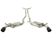 aFe MACHForce XP Exhaust 2.5in Stainless Steel CB/10-13 Chevy Camaro V6-3.6L (td) (gloss blk tip) aFe Catback
