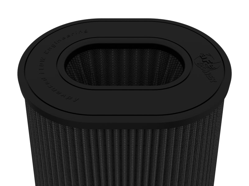 aFe Magnum FORCE Intake Air Filter w/Black Pro 5R 5-1/2IN F x (10x8)IN B x (8x6) T (Inverted) x 9IN aFe Air Filters - Universal Fit