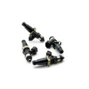 DeatschWerks Bosch EV14 Universal 60mm/11mm 220lb/hr Injectors (Set of 4) DeatschWerks Fuel Injector Sets - 8Cyl