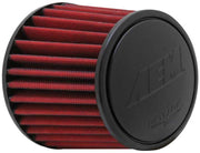 AEM 3.25 in DRY Flow Short Neck 5 in Element Filter AEM Induction Air Filters - Universal Fit