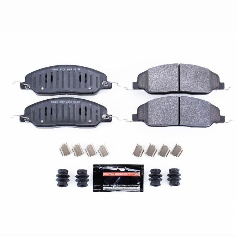 Power Stop 05-10 Ford Mustang Front Track Day Brake Pads PowerStop Brake Pads - Racing