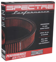 Spectre 1985 Cadillac Seville 5.7L V8 DSL Air Filter 14in. X 3in. - Red Spectre Air Filters - Direct Fit