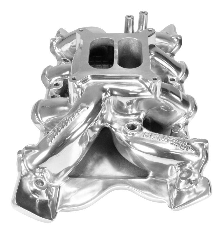 Edelbrock Polished 351C Ford 2V RPM Air Gap Edelbrock Intake Manifolds