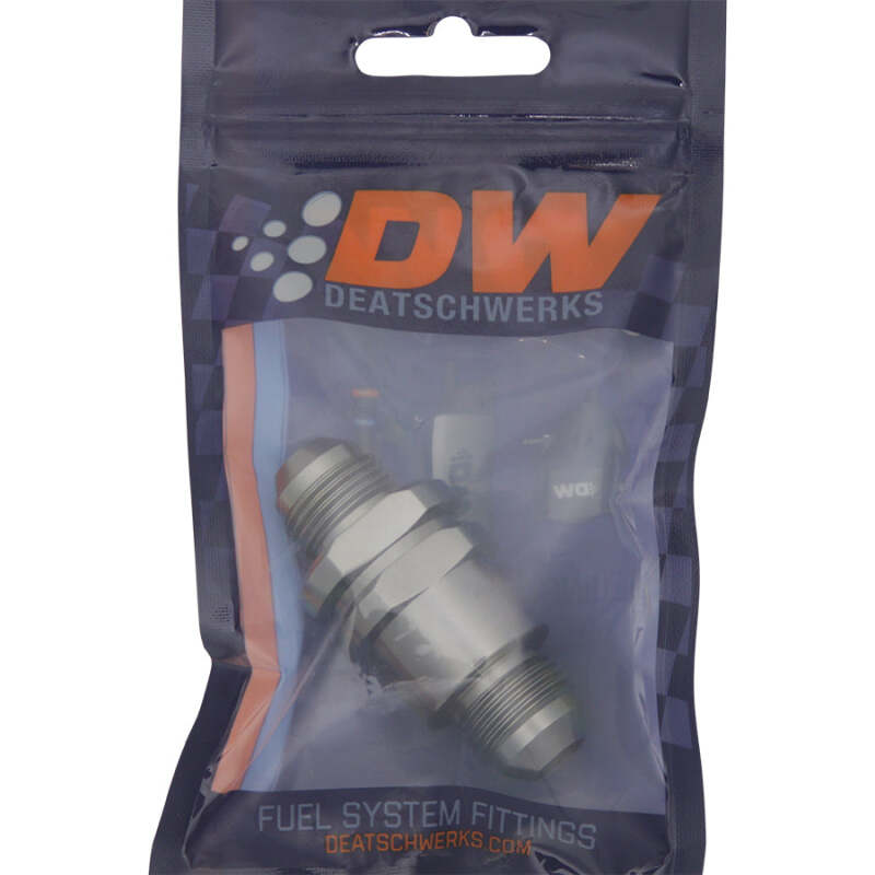 DeatschWerks 8AN Male Flare + 8AN Male Flare One Way Check Valve DeatschWerks Valves