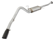 aFe MACHForce XP SS Exhaust 3in to 3.5in Cat-Back w/ Black Tip 15 Ford F-150 EcoBoost V6 2.7/3.5Ltt aFe Catback