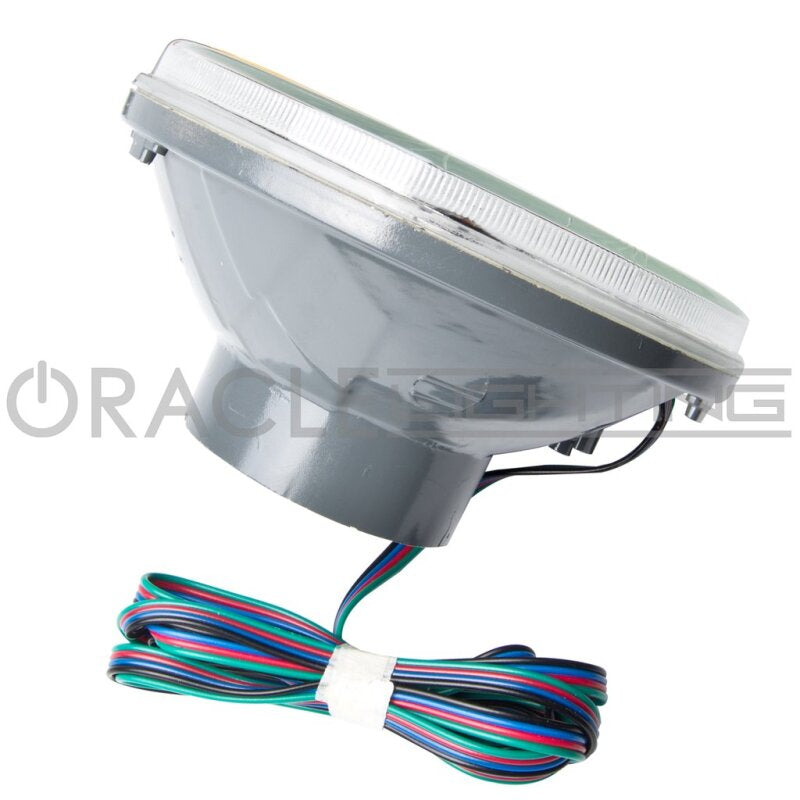Oracle Pre-Installed Lights 5.75 IN. Sealed Beam - ColorSHIFT Halo ORACLE Lighting Headlights