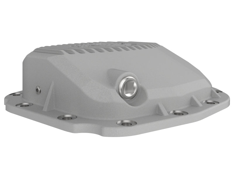 aFe Street Series Rear Differential Cover Raw w/ Fins 15-19 Ford F-150 (w/ Super 8.8 Rear Axles) aFe Diff Covers