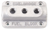 Edelbrock Fuel Block Triple As Cast Edelbrock Carburetor Rebuild Components