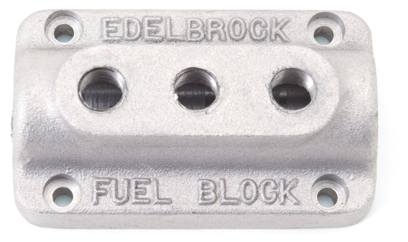 Edelbrock Fuel Block Triple As Cast Edelbrock Carburetor Rebuild Components