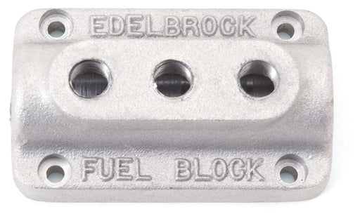 Edelbrock Fuel Block Triple As Cast Edelbrock Carburetor Rebuild Components