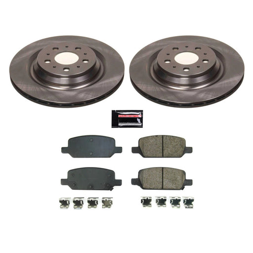 Power Stop 17-21 Tesla 3 Rear Autospecialty Brake Kit PowerStop Brake Kits - OE