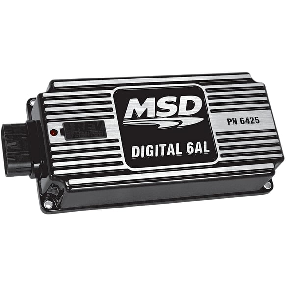 MSD Digital 6AL Ignition Control - Black 64253 MSD Autoparts