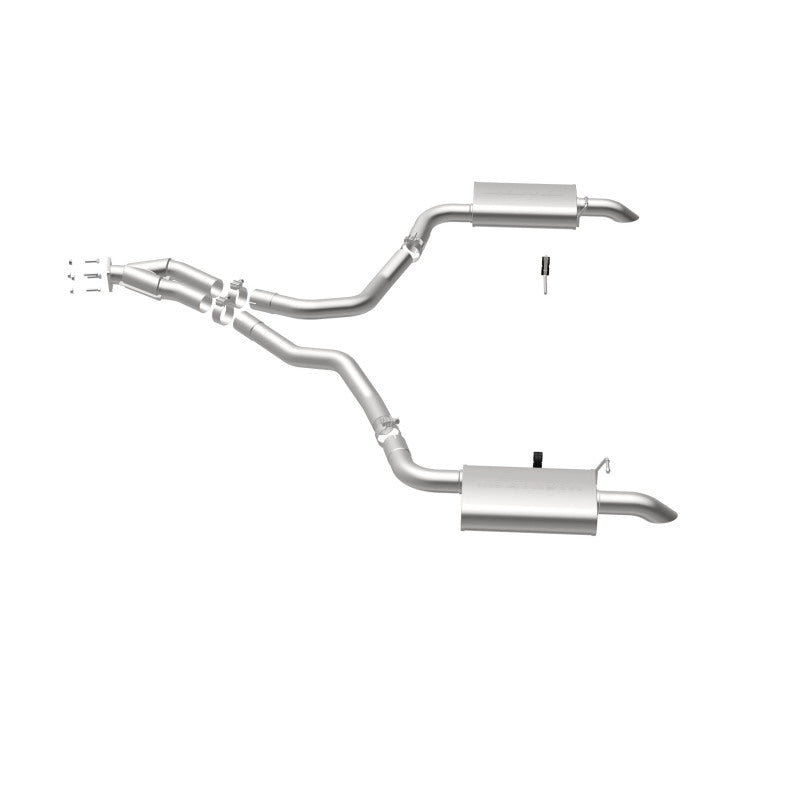 MagnaFlow 75-79 Chevy Corvette V8 5.7L Dual Split Rear Exit Stainless Cat-Back Perf Exhaust Magnaflow Catback