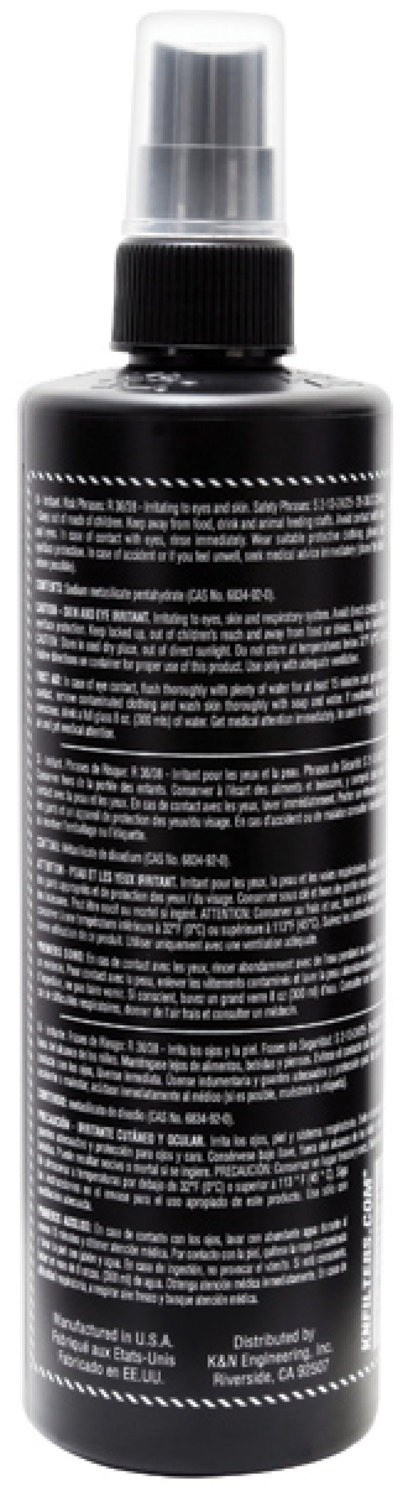 K&N Air Filter Cleaner 12oz Pump Spray K&N Engineering Recharge Kits