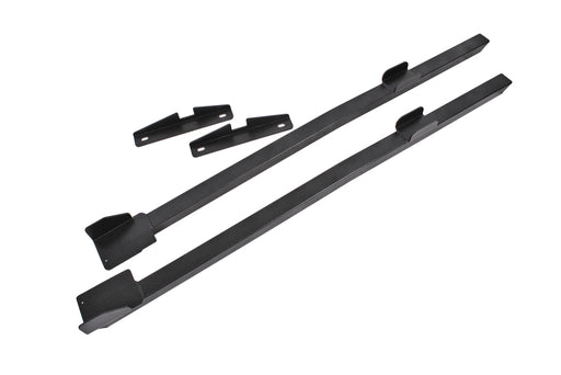 BMR 94-04 Mustang Hardtop Only Weld-On Boxed Premium Subframe Connectors - Black Hammertone BMR Suspension Chassis Bracing