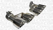 Corsa 2015-2017 Ford Mustang GT 5.0 Polish Quad Tips Kit CORSA Performance Tips