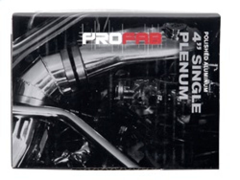 Spectre Plenum 4in. OD x 9in. (Air Cleaner to Stud Inlet) - Single Spectre Intake Manifold Plenum