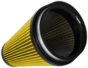 Airaid Universal Air Filter -Cone 6in FLG x 9-1/2x7-1/2in B x 6-3/8x3-3/4inTx 9-1/2in H - Synthaflow Airaid Air Filters - Universal Fit
