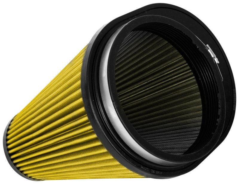 Airaid Universal Air Filter -Cone 6in FLG x 9-1/2x7-1/2in B x 6-3/8x3-3/4inTx 9-1/2in H - Synthaflow Airaid Air Filters - Universal Fit