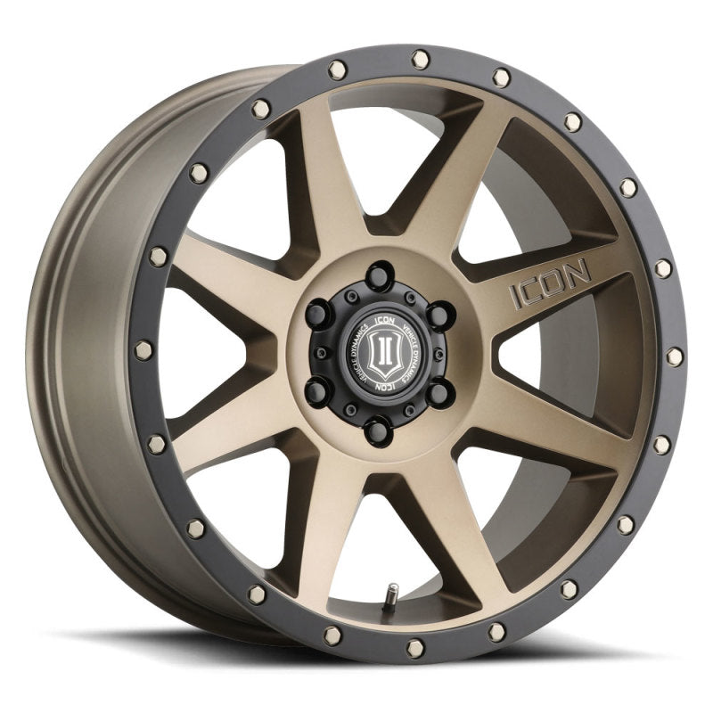 ICON Rebound 20x9 6x135 16mm Offset 5.625in BS Bronze Wheel ICON Wheels - Cast