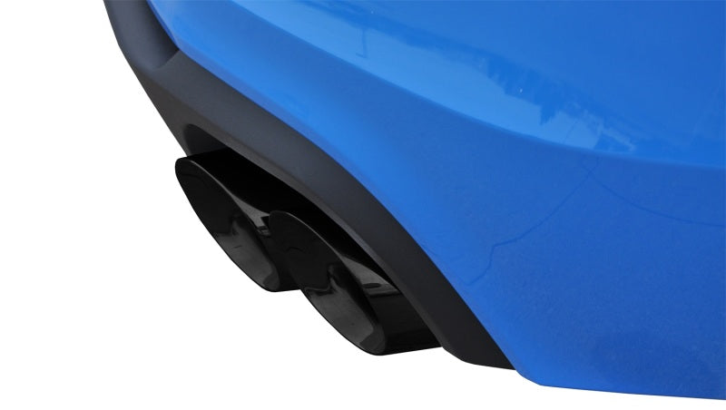 Corsa 2013-2014 Ford Mustang Shelby GT500 5.8L V8 Black Sport Axle-Back Exhaust CORSA Performance Axle Back
